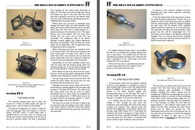REG102 Workshop Manual FF Gearbox